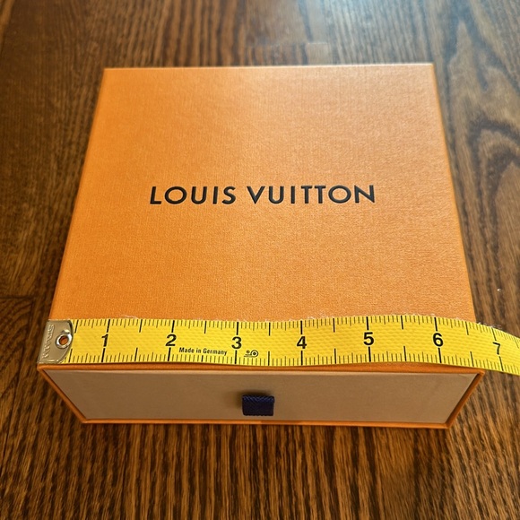 Louis Vuitton Yellow Gold Orange Blue Empty Small Accessories Gift Box - Picture 11 of 13